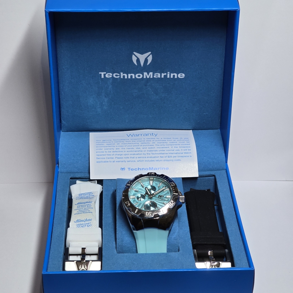 TechnoMarine Cruise 40mm Unisex Watch 40mm Interchangeable Strap (TM-124008)